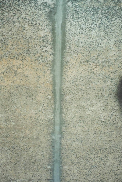 Rockbond Flexible Membrane applied to fill and seal moving concrete joints